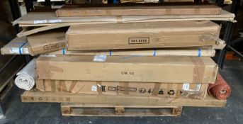 1 X BULK PALLET TO CONTAIN A LARGE ASSORTMENT OF LA REDOUTE GRADE C/D FURNITURE / CONDITIONS MAY