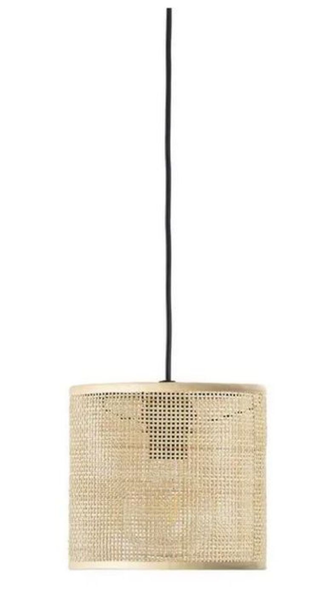 DOLKIE RATTAN PENDANT SHADE / RRP £42.00 / CUSTOMER RETURN. GRADE A