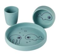 DONE BY DEER SILICONE SEA FRIENDS MEAL SET / CUSTOMER RETURN. GRADE A