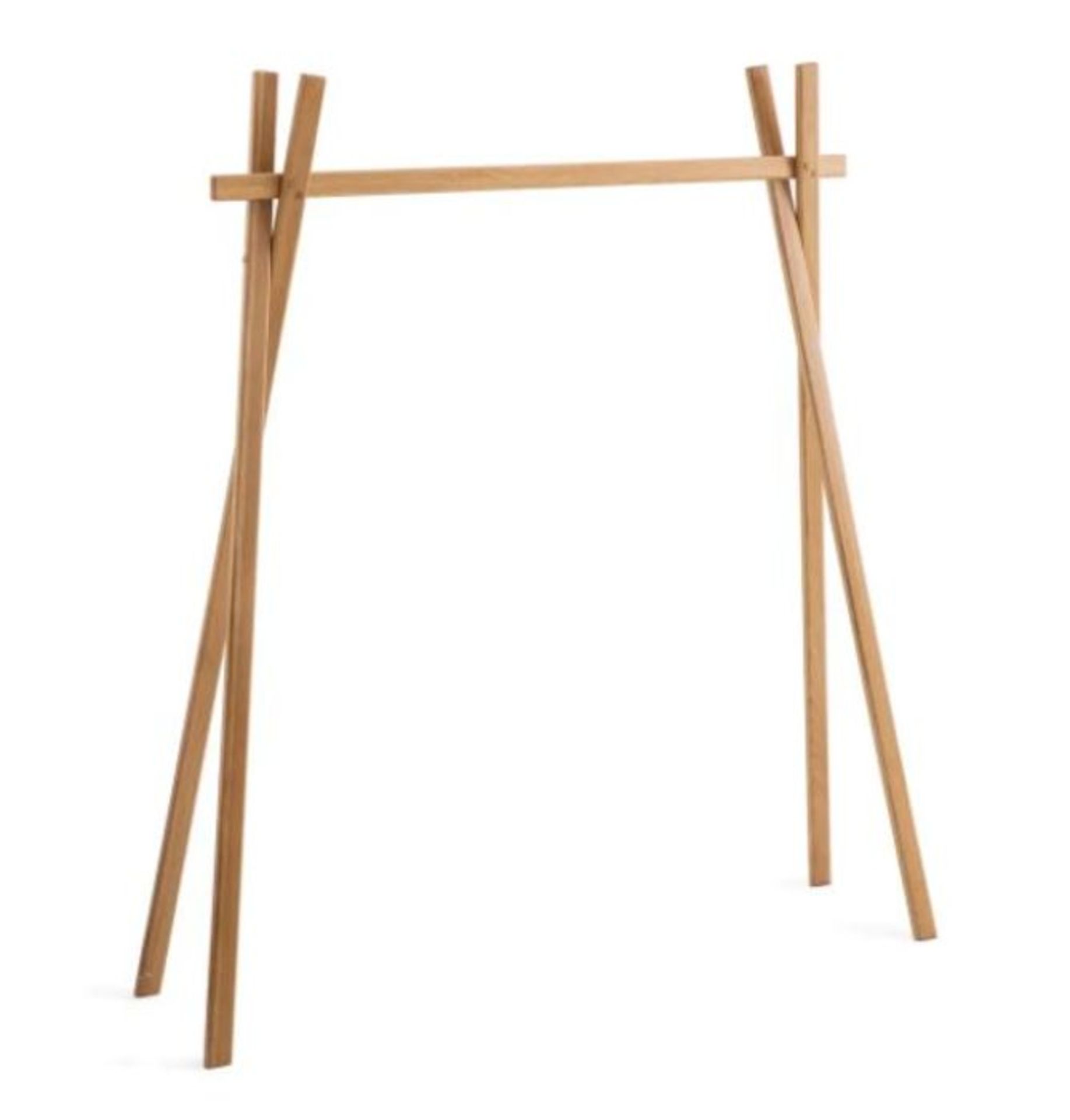 ZULI BEECH CLOTHES STAND / CUSTOMER RETURN. GRADE A