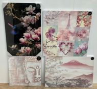11 X ASSORTED LARGE CANVASES / DESIGNS VARY / GRADE A/B