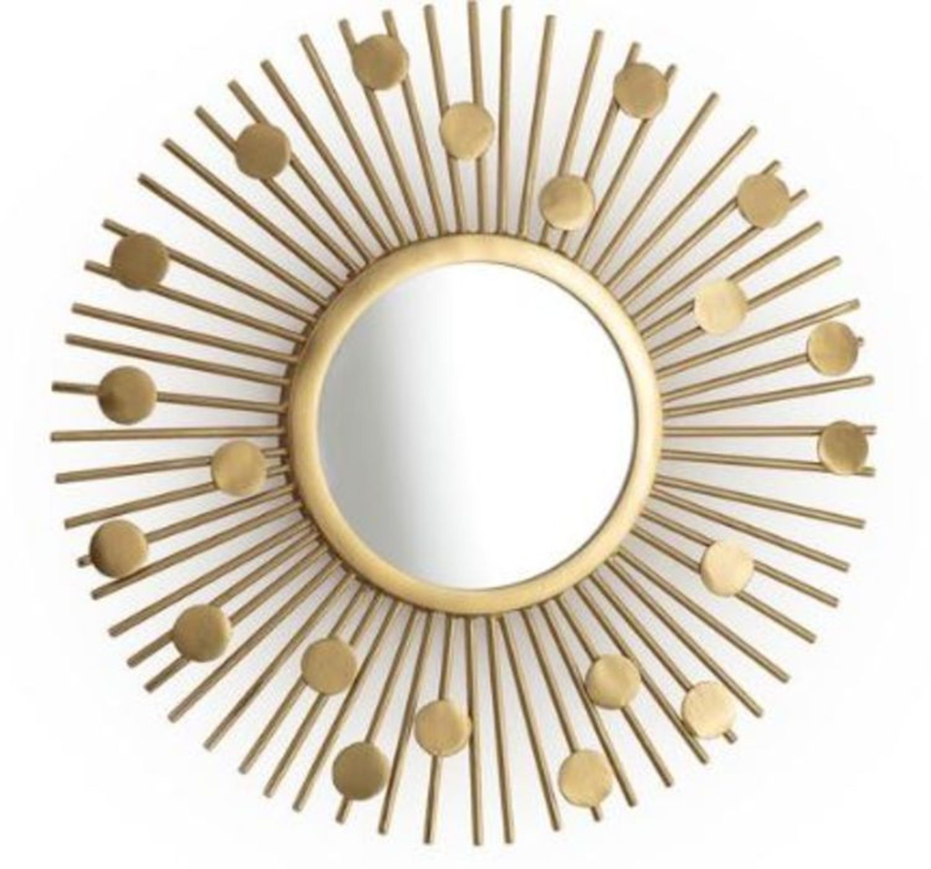 SUN VINTAGE MIRROR / CUSTOMER RETURN / GRADE A