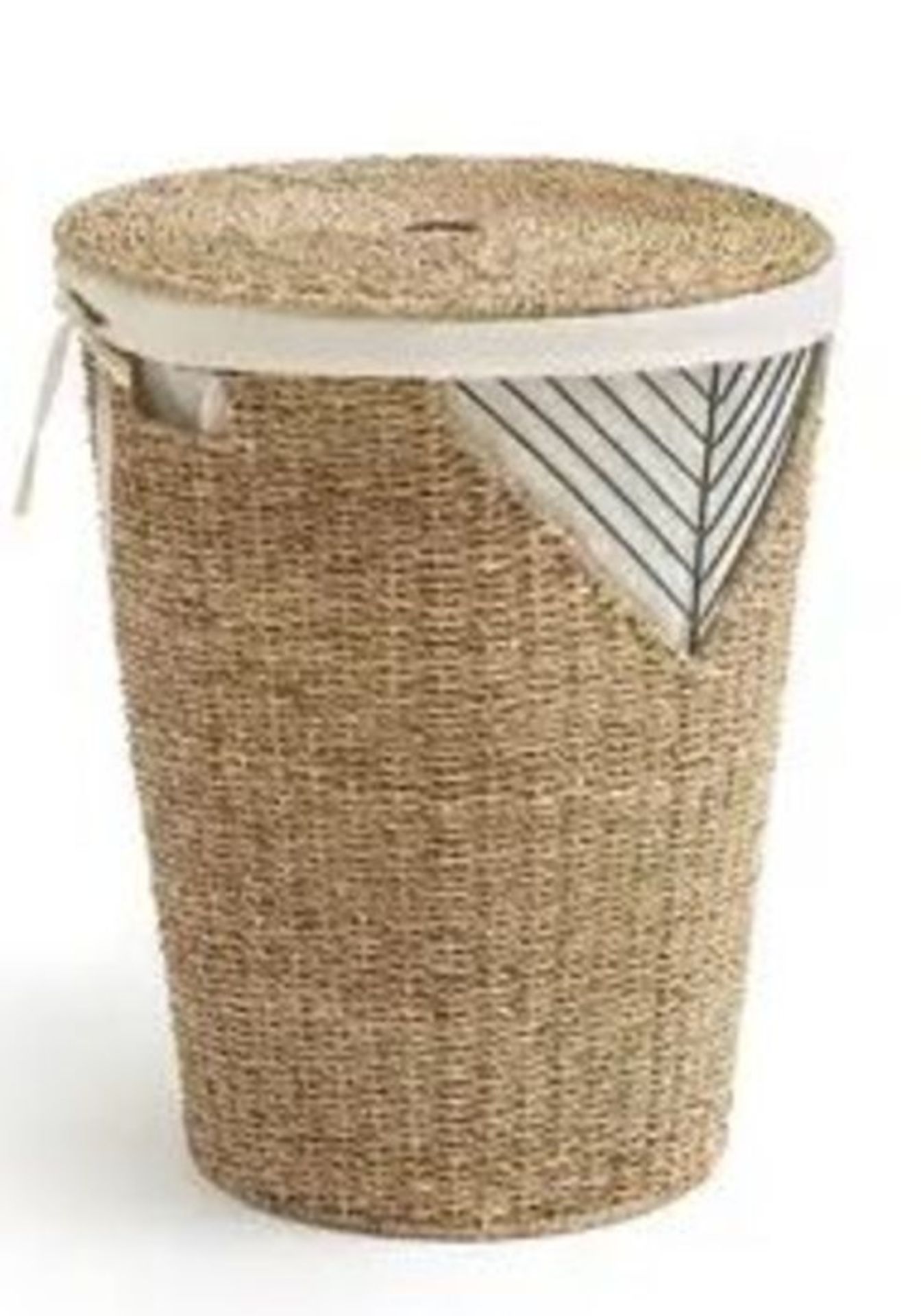 LA REDOUTE WOVEN LAUNDRY BASKET / RRP £125.00 / GRADE A / CUSTOMER RETURN