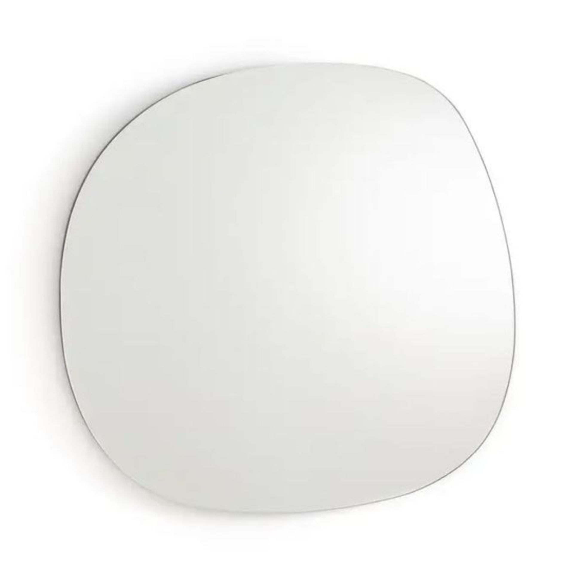 BIFACE IRREGULAR PEBBLE MIRROR, MEDIUM / RRP £99.00 / CUSTOMER RETURN. GRADE A