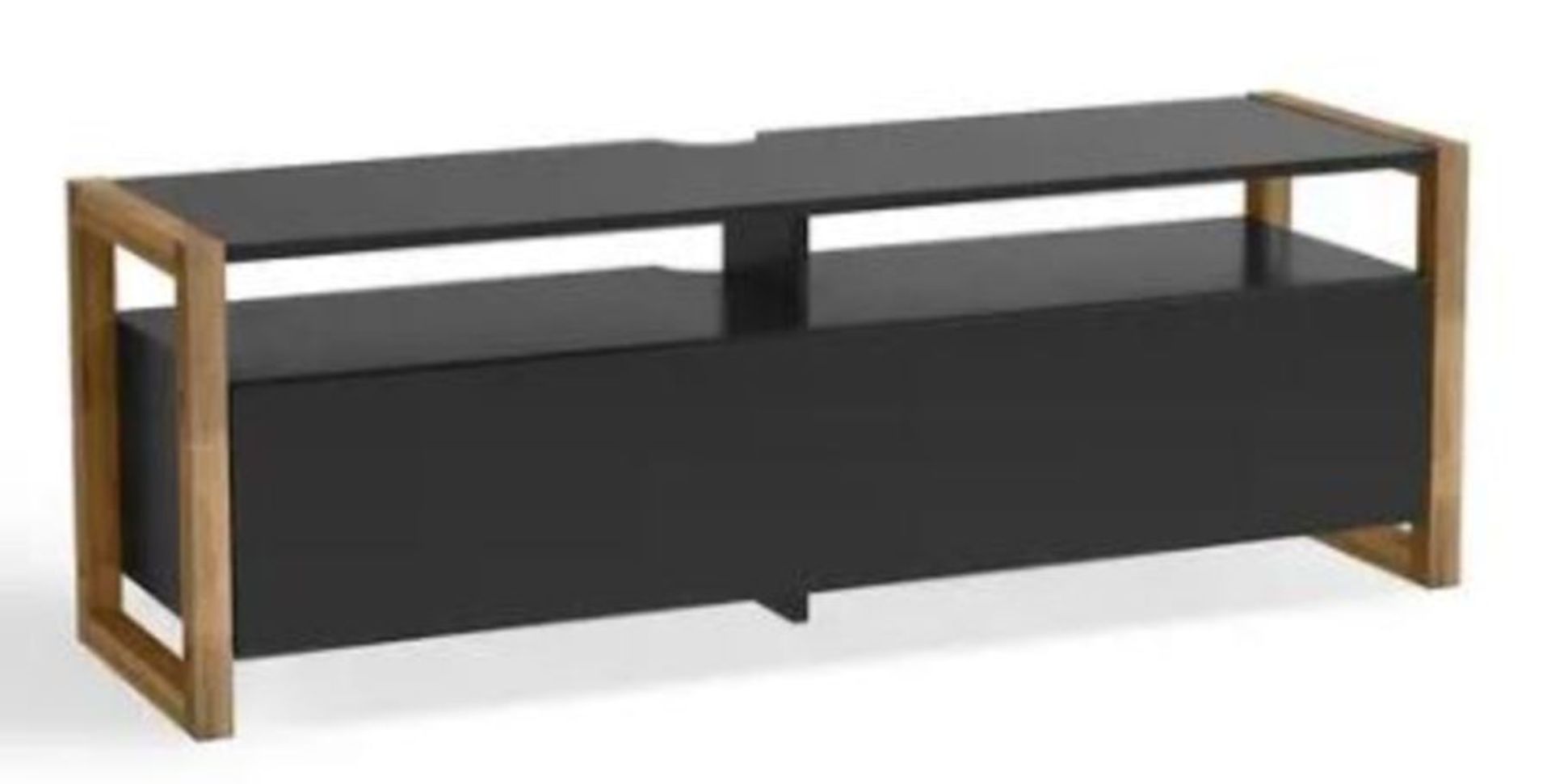 COMPO TV UNIT WITH PUSH-TO-OPEN DOOR / RRP £220.00 / CUSTOMER RETURN, GRADE A NO VISABLE DAMAGE