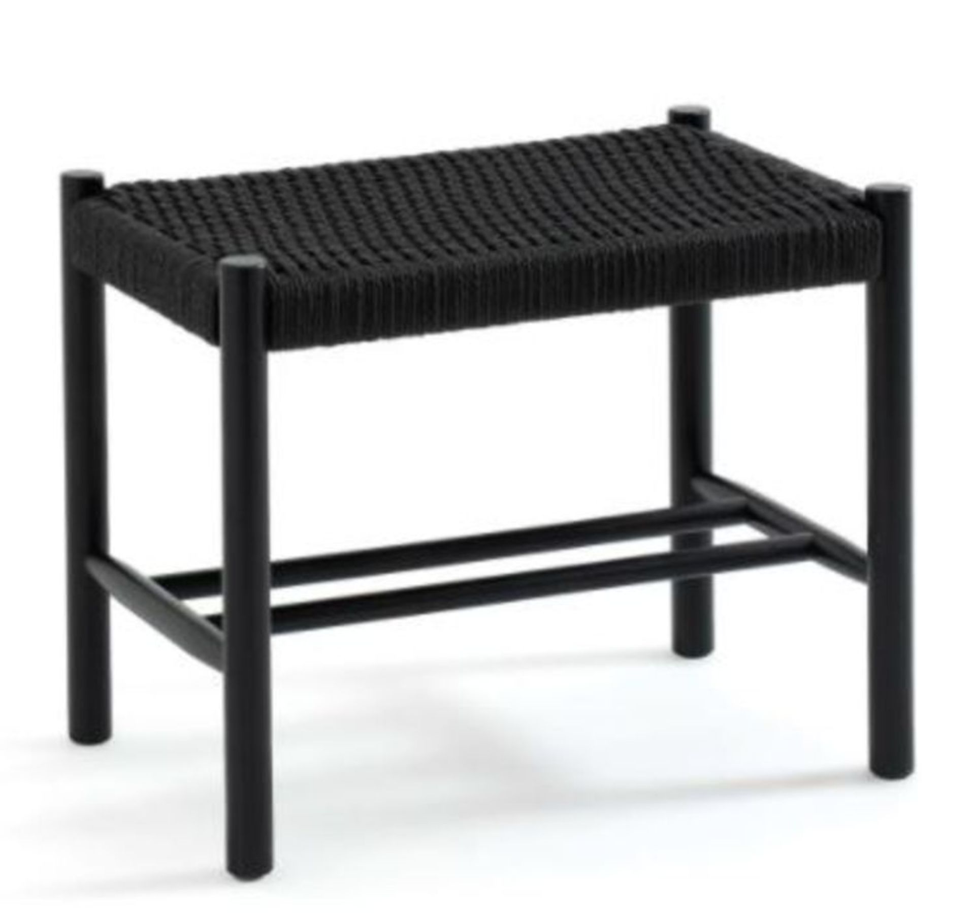 TAGA CORDED BENCH / STOOL / RRP £135.00 / CUSTOMER RETURN, GRADE A