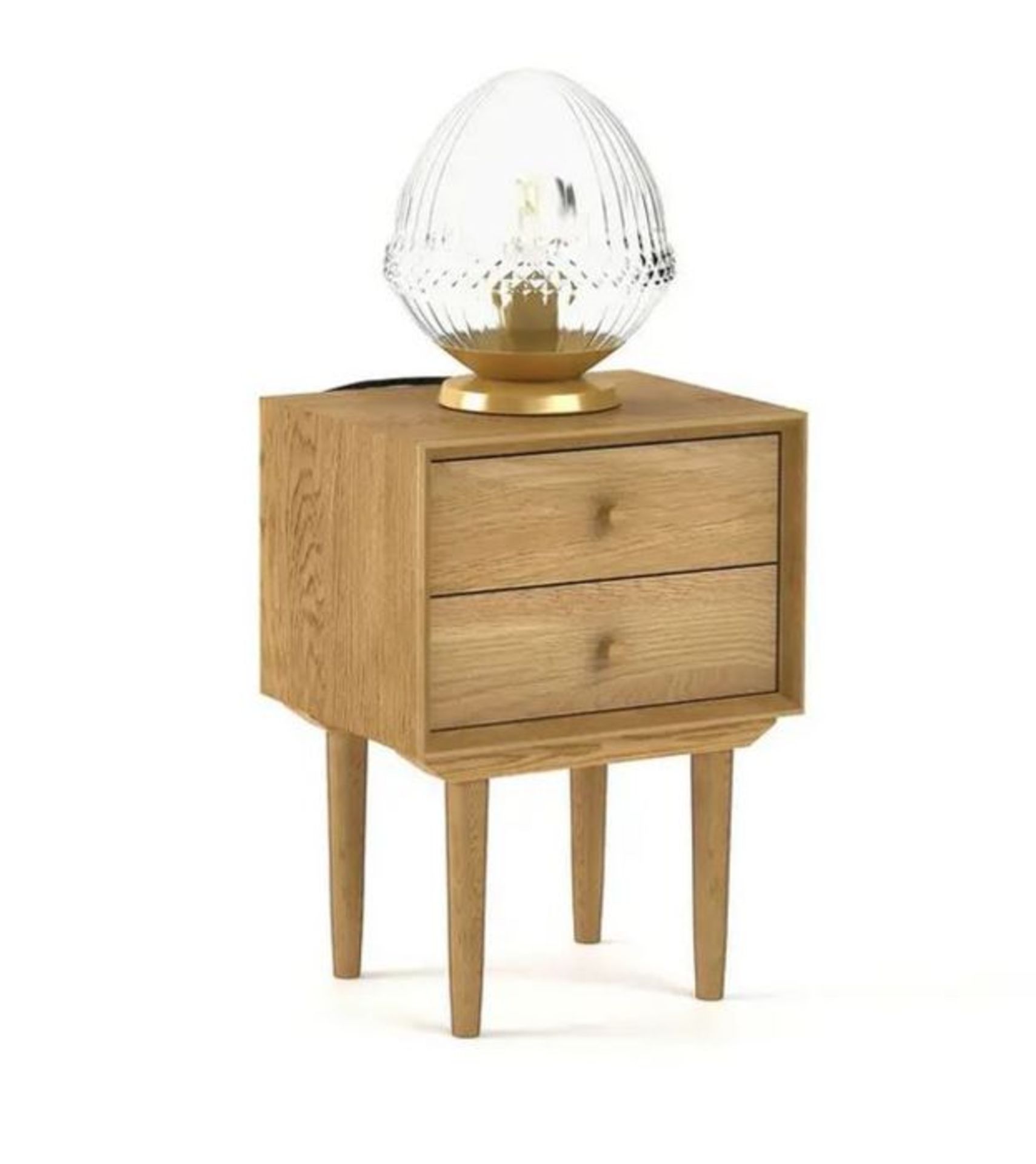 QUILDA VINTAGE BEDSIDE TABLE / RRP £210.00 / CUSTOMER RETURN. GRADE A, MINIMAL WEAR