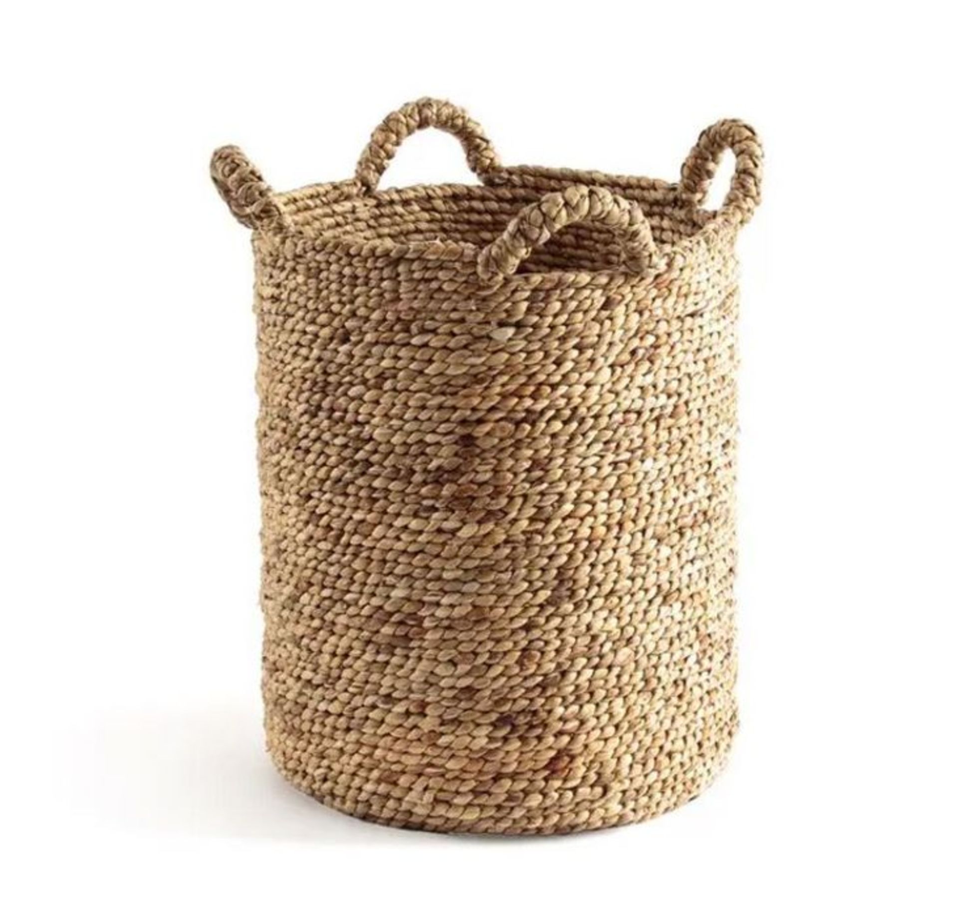 RAGA ROUND WOVEN BASKET / RRP £90.00 / CUSTOMER RETURN. GRADE A