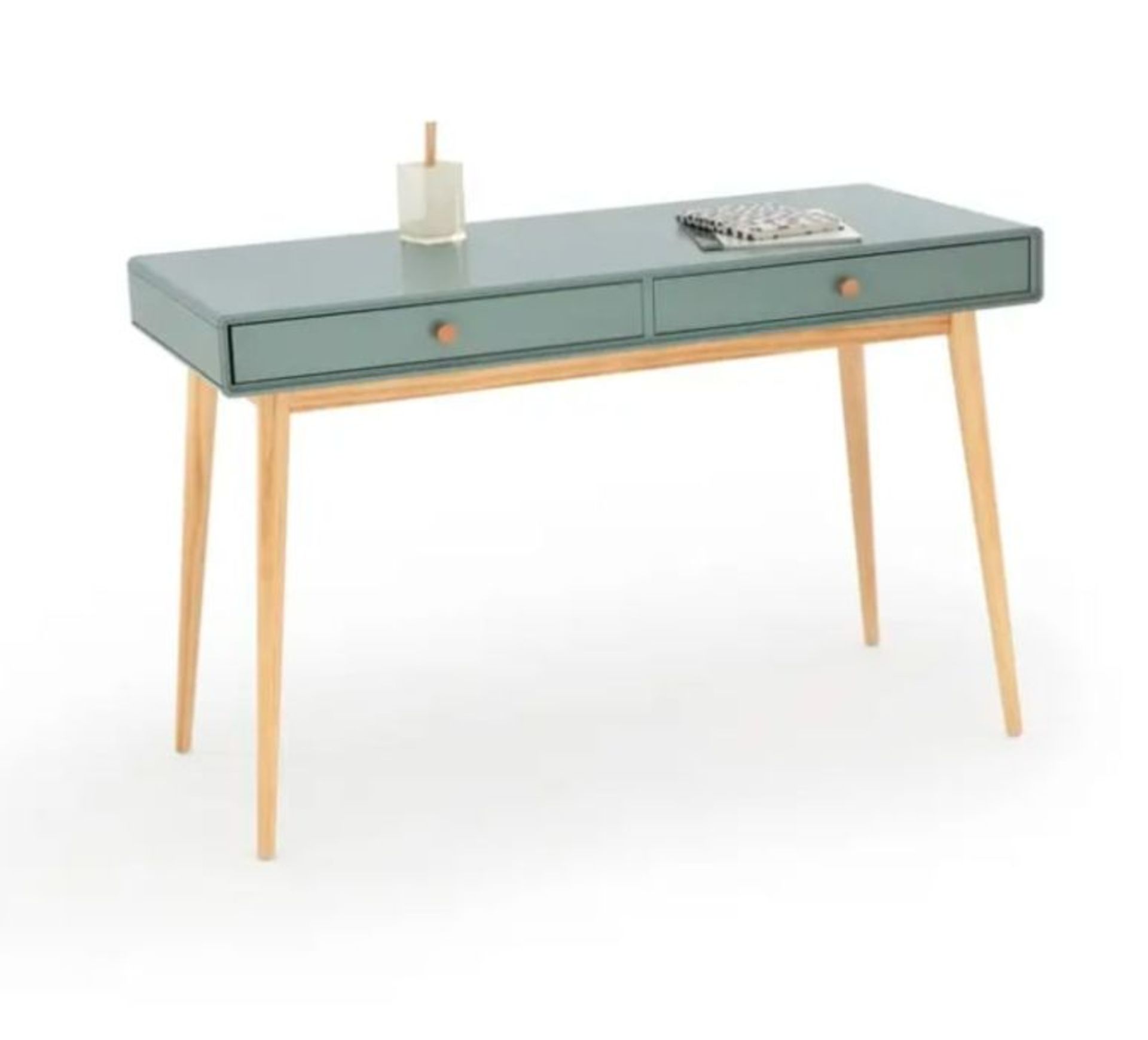 JIMI 2 DRAWER DESK / RRP £265.00 / CUSTOMER RETURN GRADE A/B ONE CHIP IN CORNER