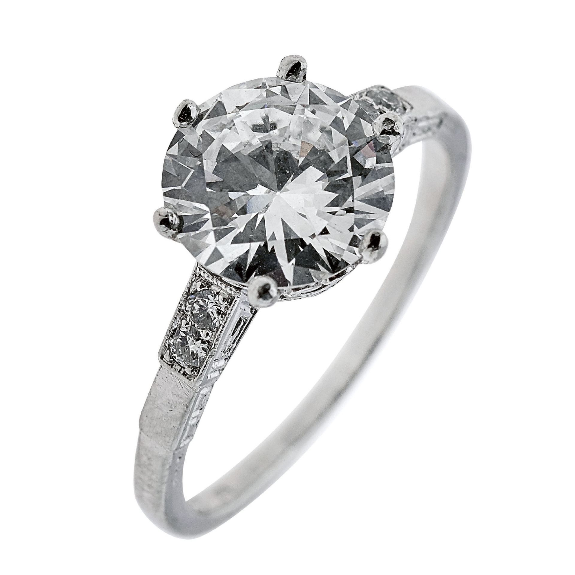 SOLITAIRE-RING / Diamond ring