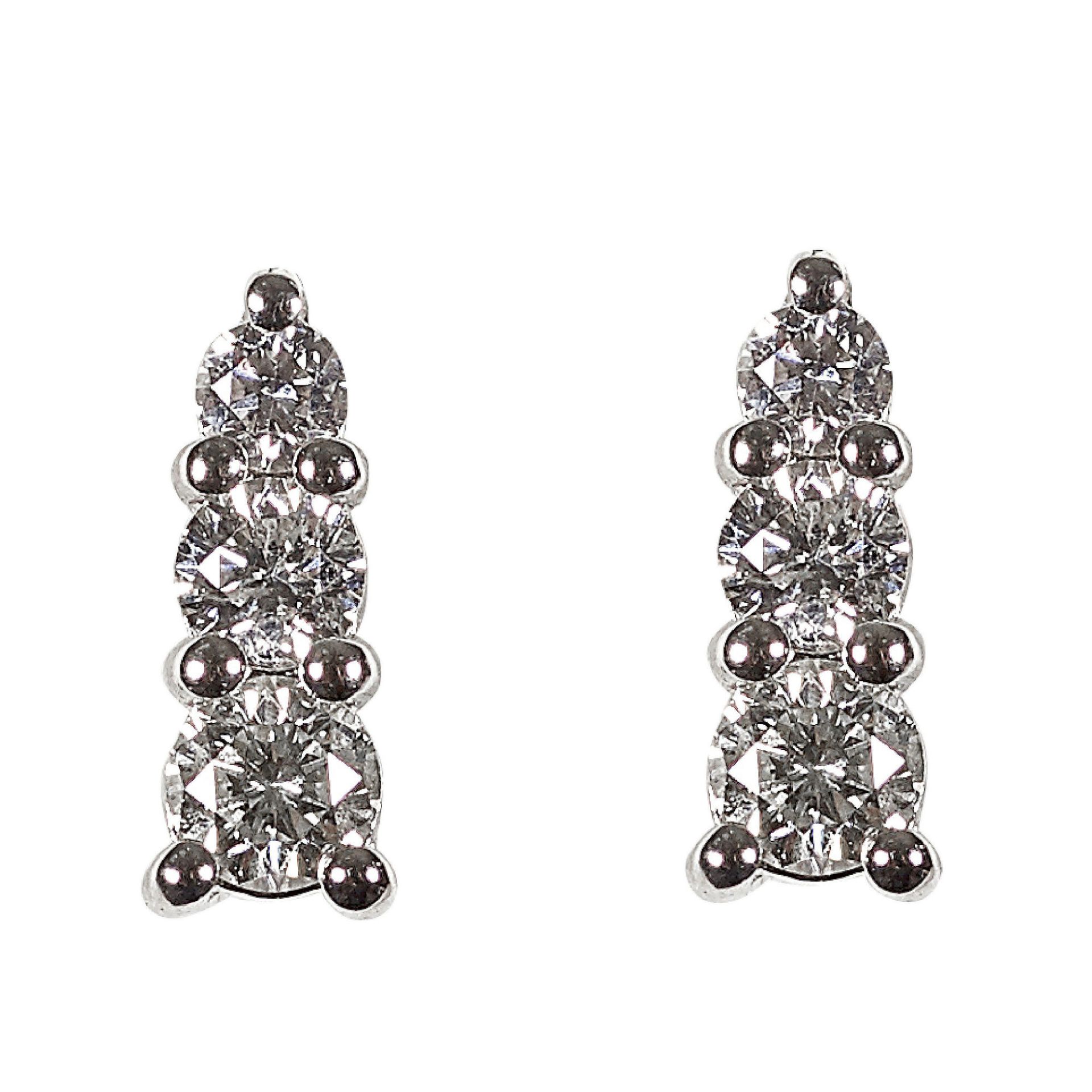 DIAMANT-OHRSTECKER / Diamond earrings