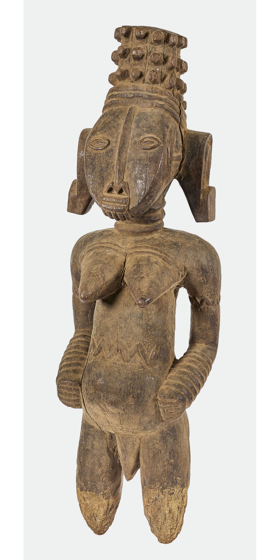 NIGERIA: Yukun-Figur, Wubo, spätes 19. Jh.