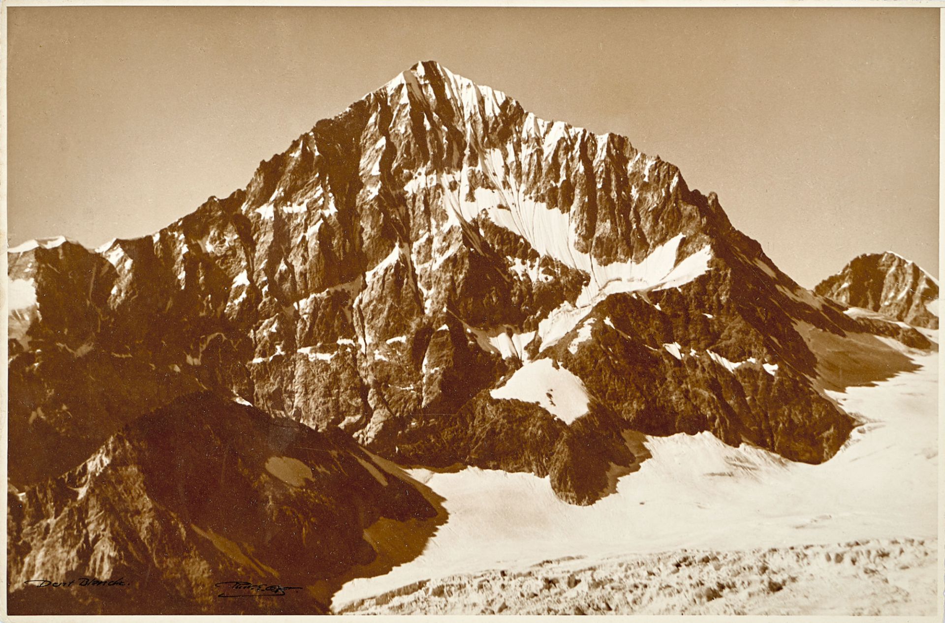 GYGER, EMANUEL: "Dent Blanche".