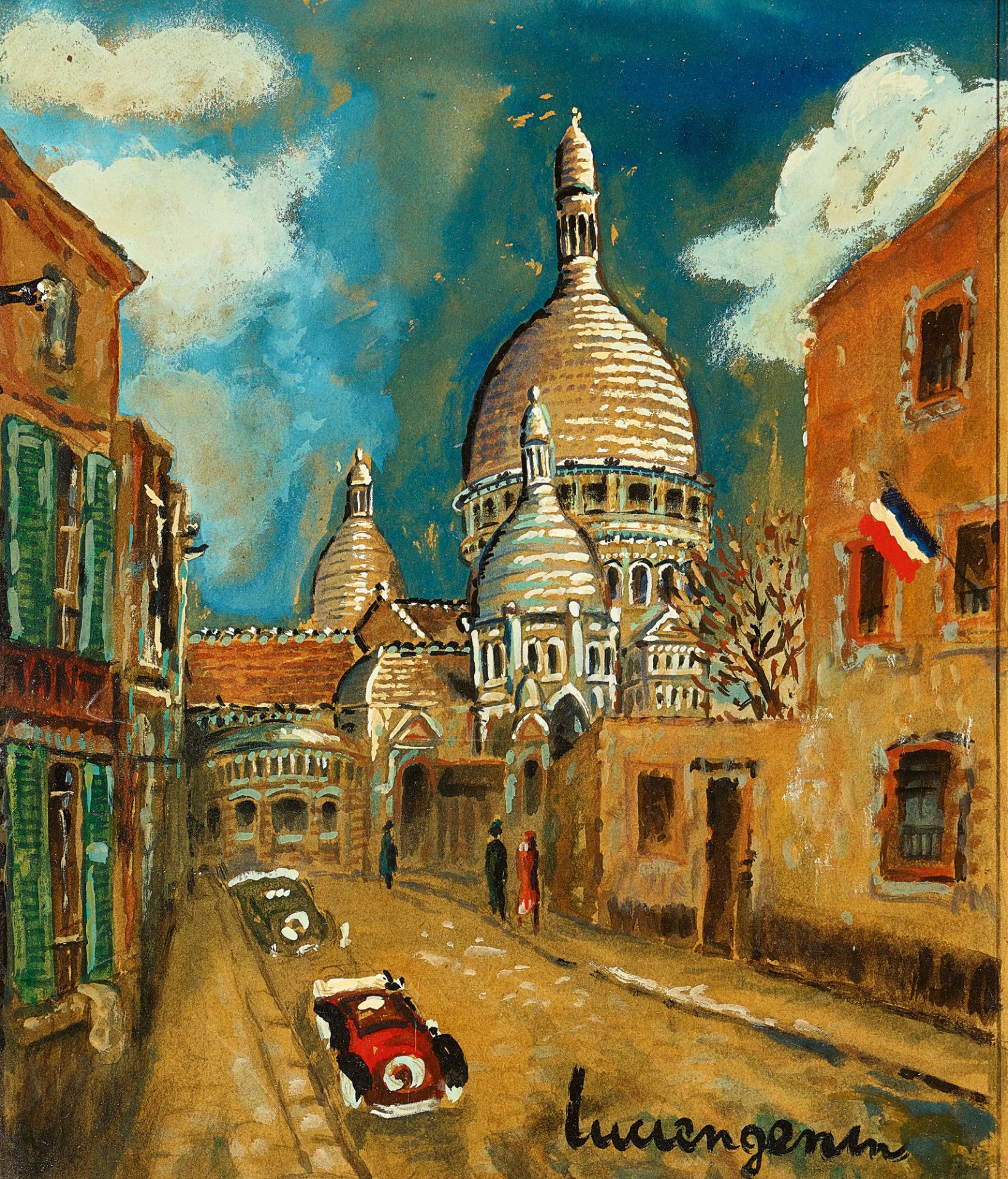 GÉNIN, LUCIEN: Sacré-Coeur de Montmartre.