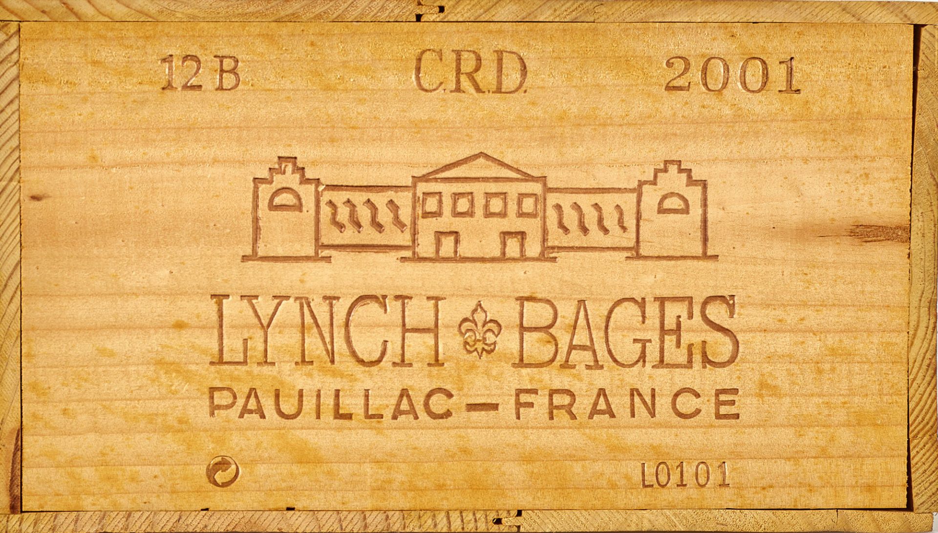 CHÂTEAU LYNCH-BAGES: Pauillac, Cinquième Grand Cru Classé, 2001.