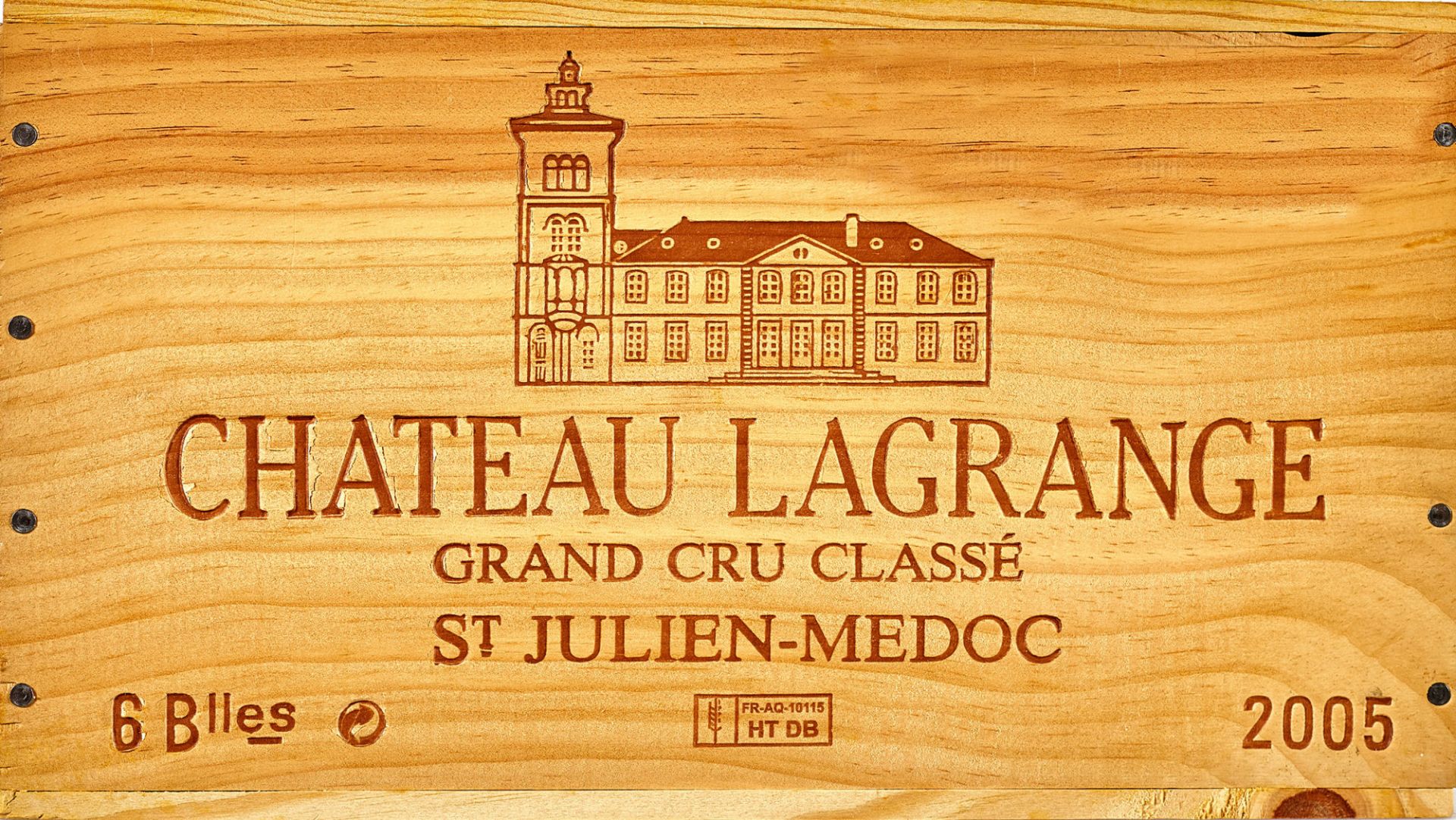 CHÂTEAU LAGRANGE: Saint-Julien-Médoc, Troisième Grand Cru Classé, 2005.