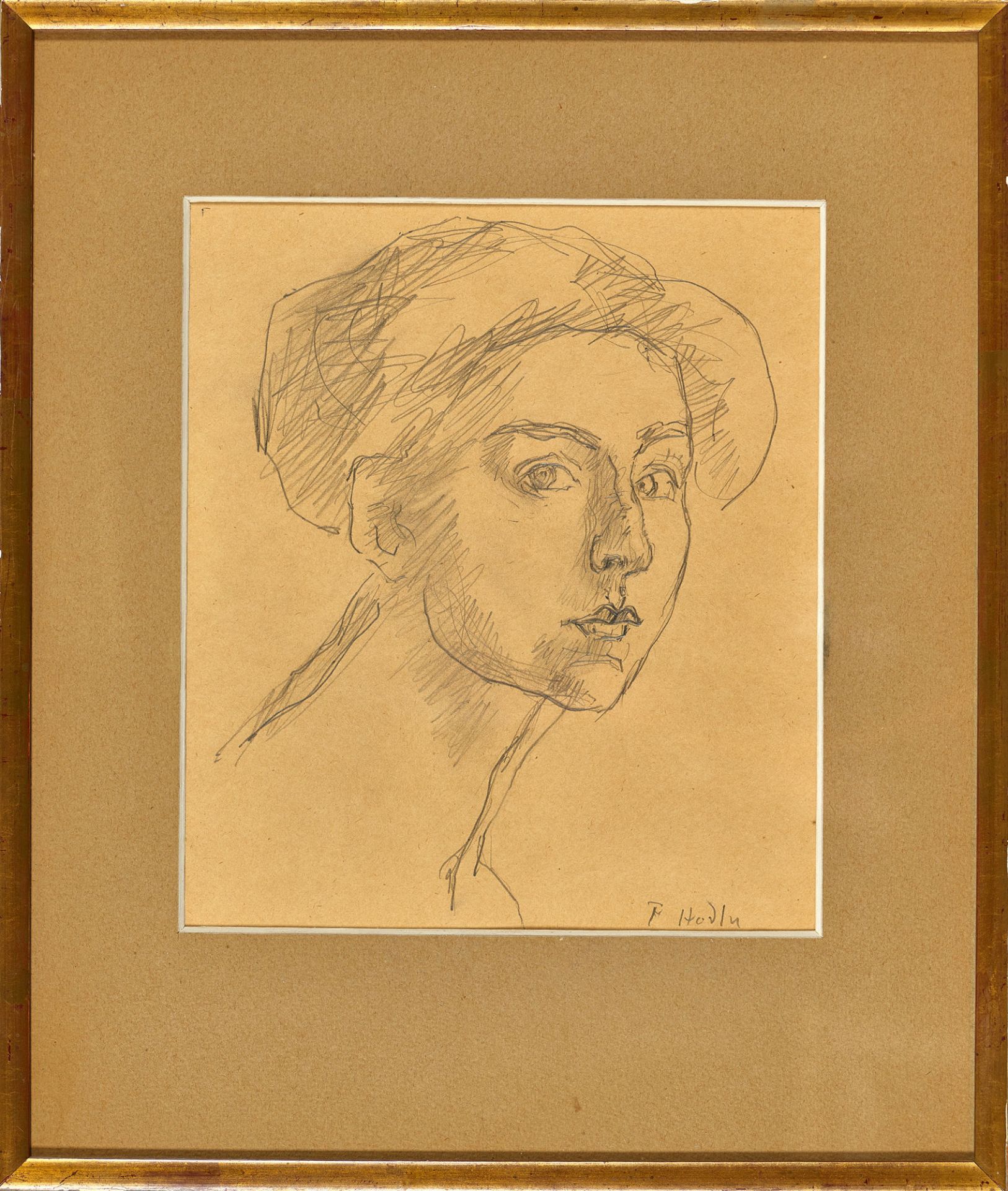 HODLER, FERDINAND: Bildnis einer Holländerin. - Image 2 of 2