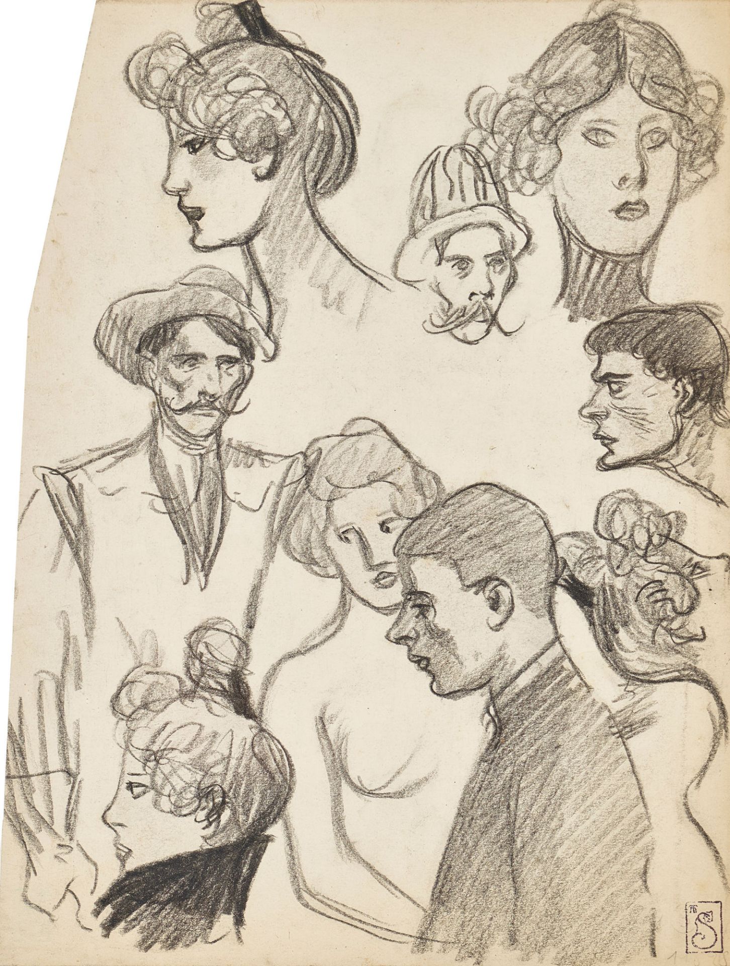 STEINLEN, THÉOPHILE-ALEXANDRE: Physiognomien.