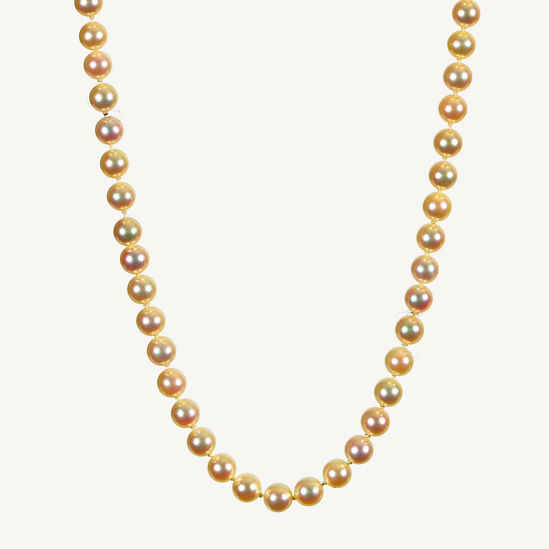 PERLEN-COLLIER: Mikimoto, Tokio, 1972.