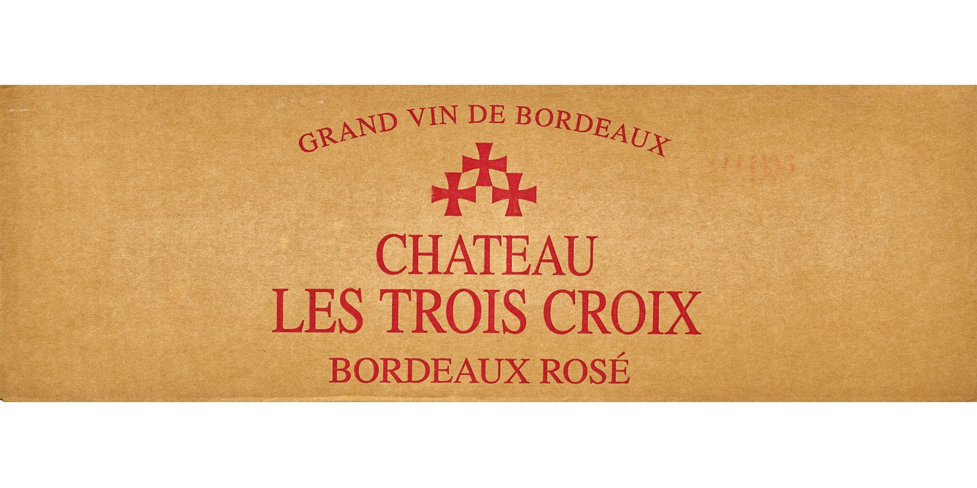 CHÂTEAU LES TROIS CROIX: Fronsac Rosé, 2009.