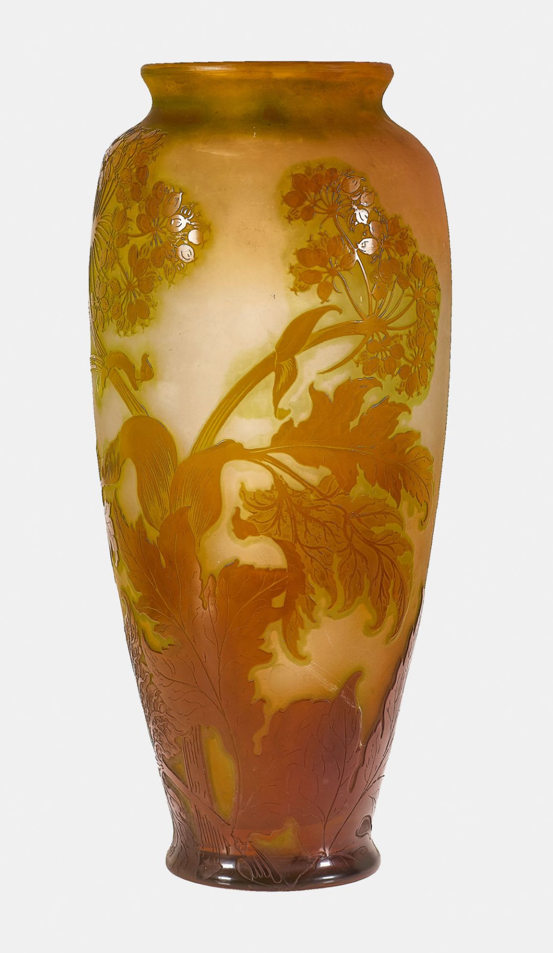 GALLÉ, ÉMILE: Vase, Nancy, um 1905.