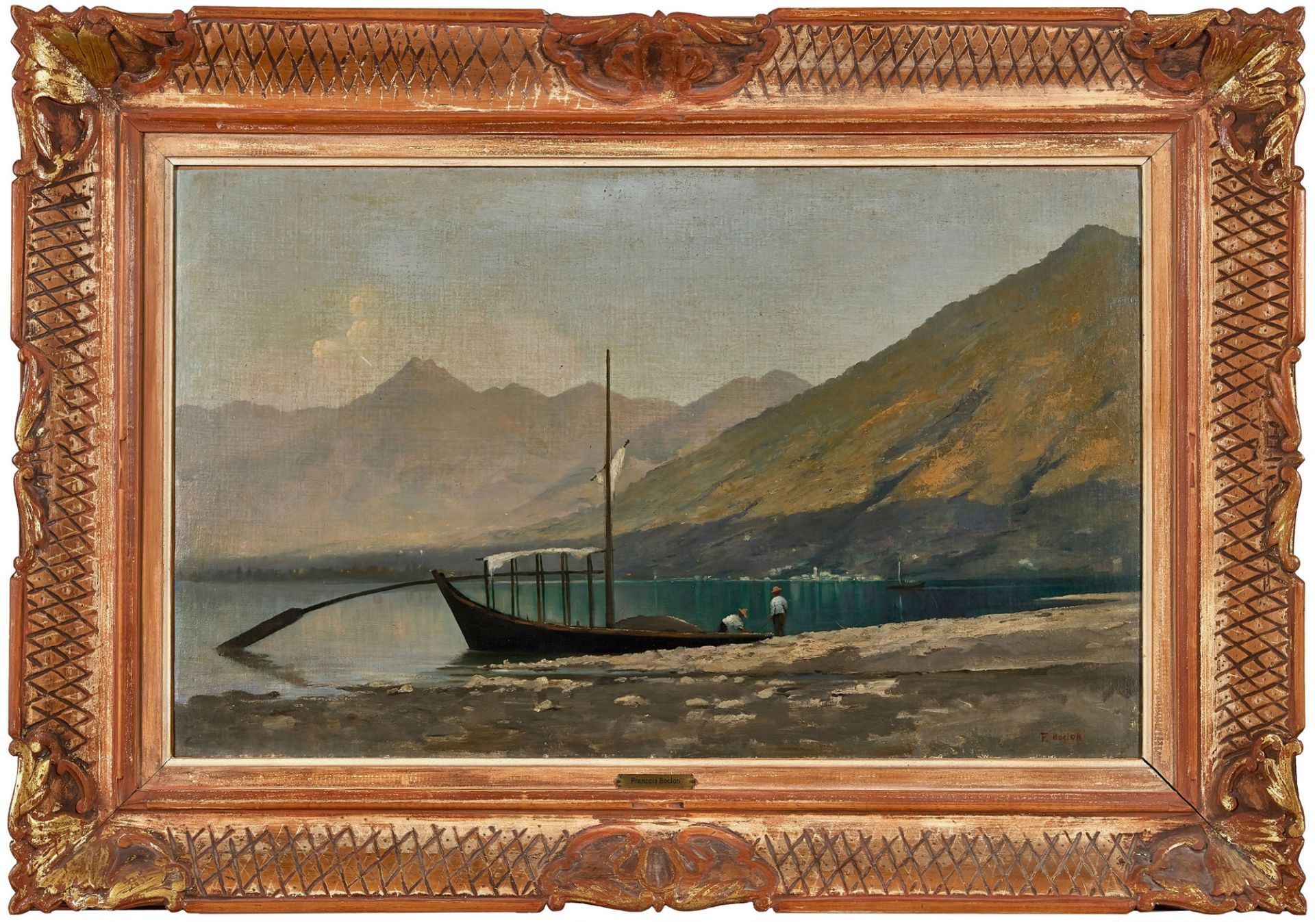 BOCION, FRANÇOIS: "Lac Majeur". - Bild 2 aus 4