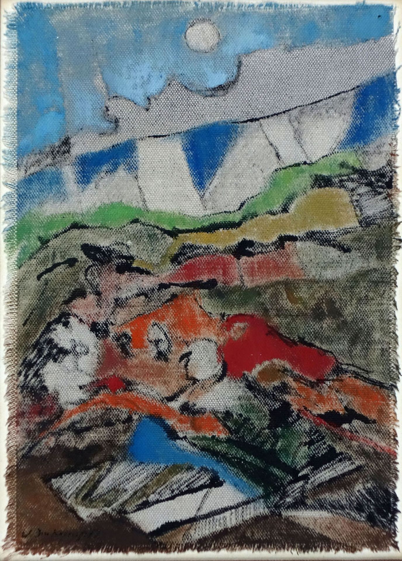 Wilhelm Imkamp (1906–1990): Im Gebirge (1972)