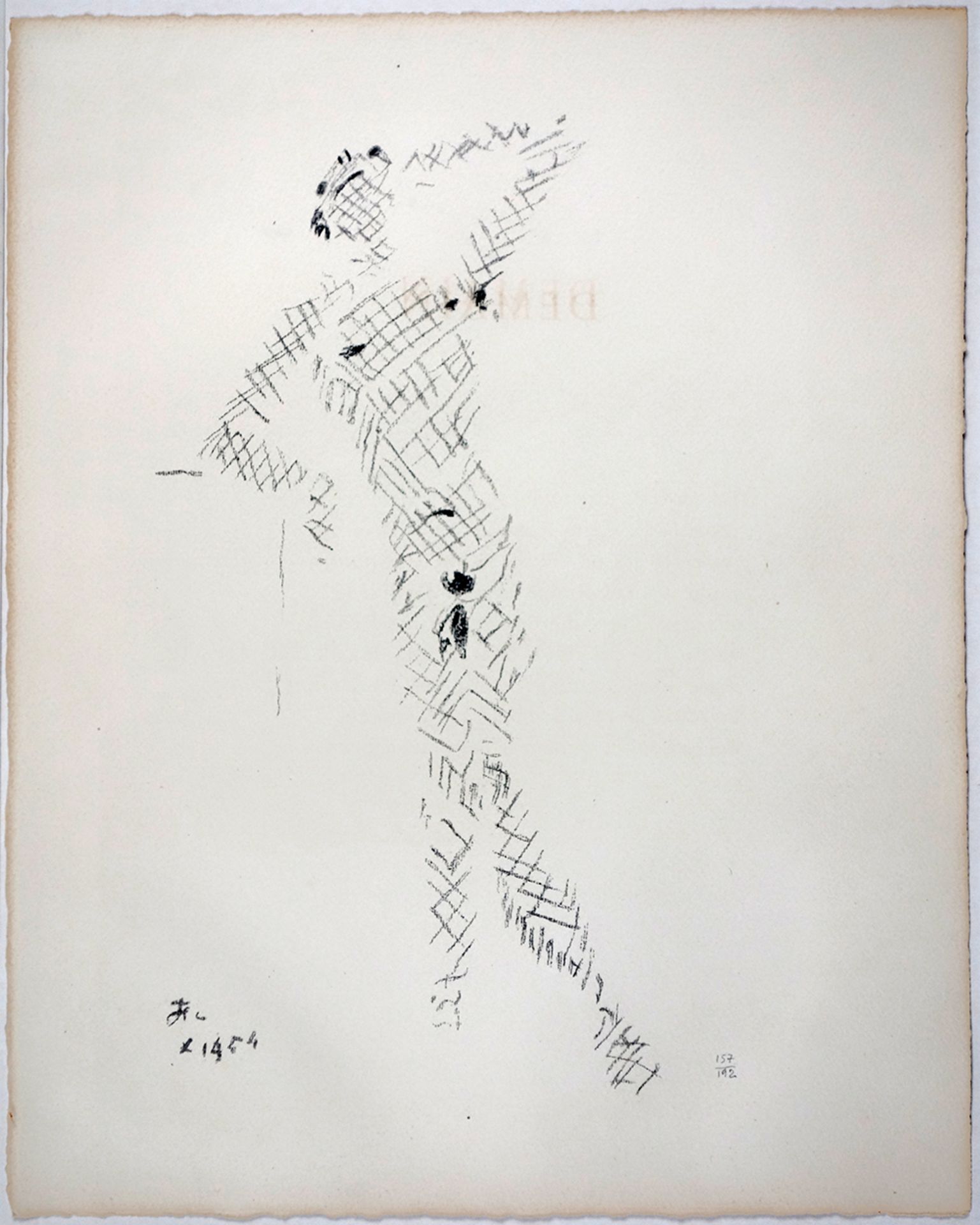 Jean Cocteau (1889–1963): Ohne Titel (1954)