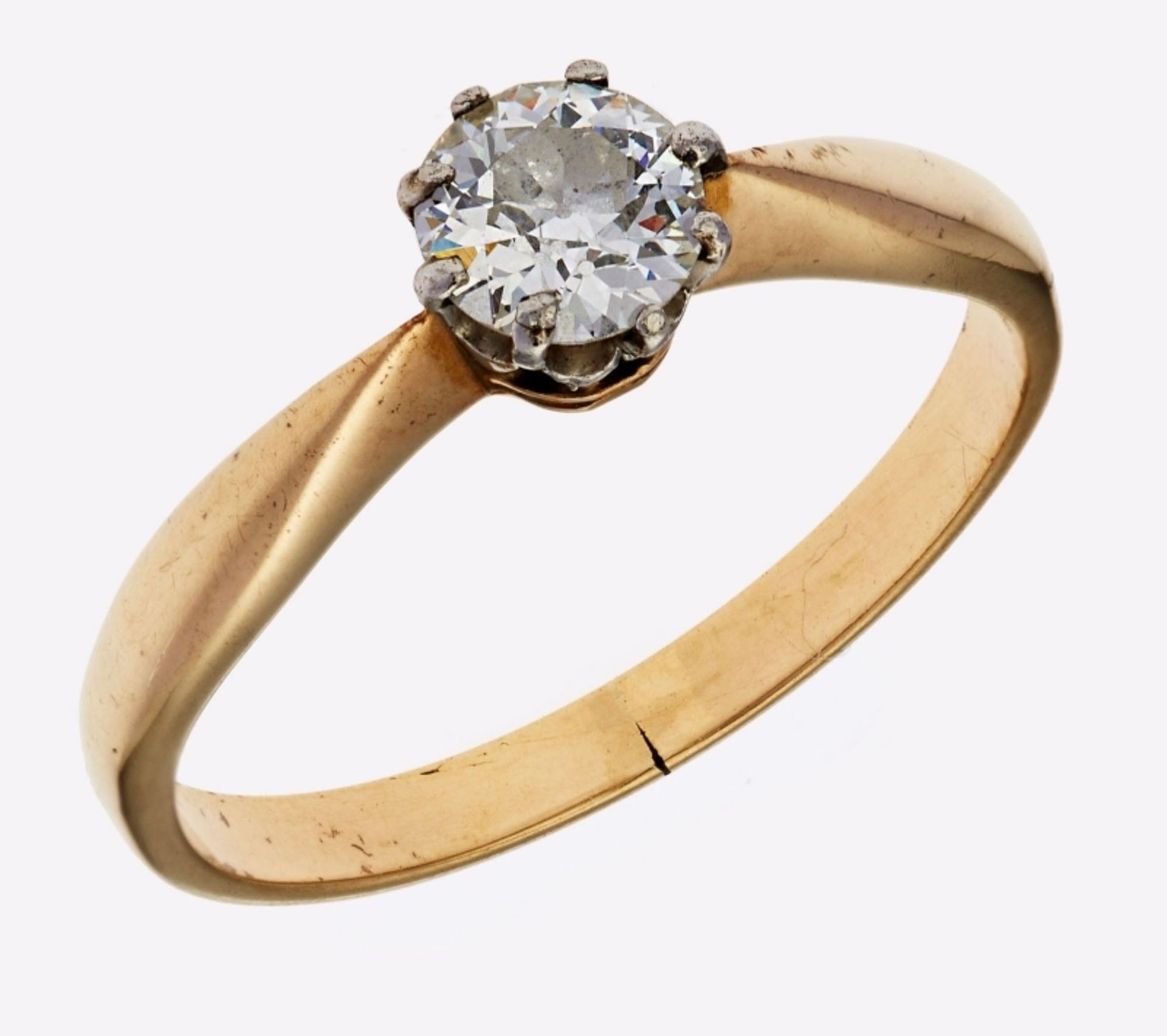 Diamant-Solitär-Ring