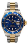 Herrenarmbanduhr/Chronometer Rolex "Oyster Perpetual Date Submariner", Schweiz 2003