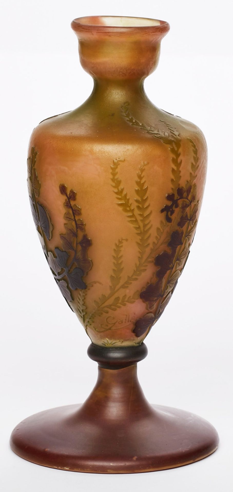 Vase auf Rundfuß, Gallé um 1904. - Bild 2 aus 2