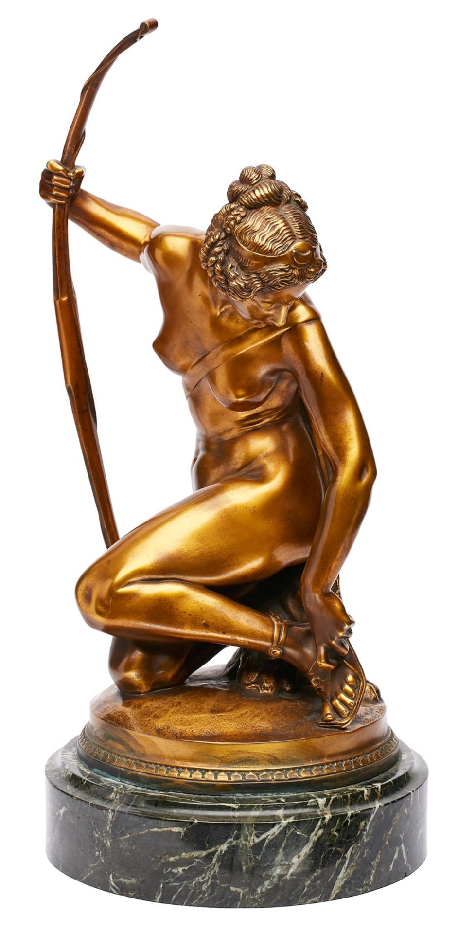 Bronze Karl Kretschmer: Diana, um 1900. - Bild 2 aus 11
