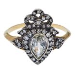 Kl. Diamant-Ring um 1900