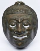 Maske Tibet wohl 1. Hälfte 19. Jh.,