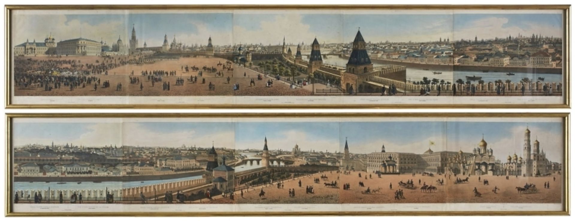 Philippe Benoist "Panorama der Stadt Moskau"