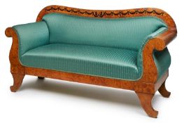 Gr. Biedermeier-Sofa, süddt. um 1825-30