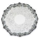 Salver/ gr. Presentoir, London 1782.