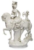 Venus und Amor zu Pferde, Meissen 1957.