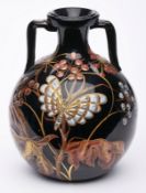 Kugelige Henkelvase, Gallé wohl um 1885.