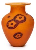 Gr. Vase, wohl Frankreich um 1930.