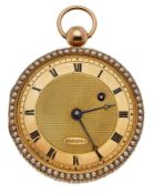 Kl. Spindeltaschenuhr Breguet, wohl um 1800