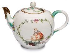 Teekännchen "Galanterie", Meissen Punktzeit (1763-1813).