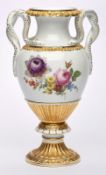 Schlangenhenkelvase, Meissen Pfeifferzeit (1924-´34).