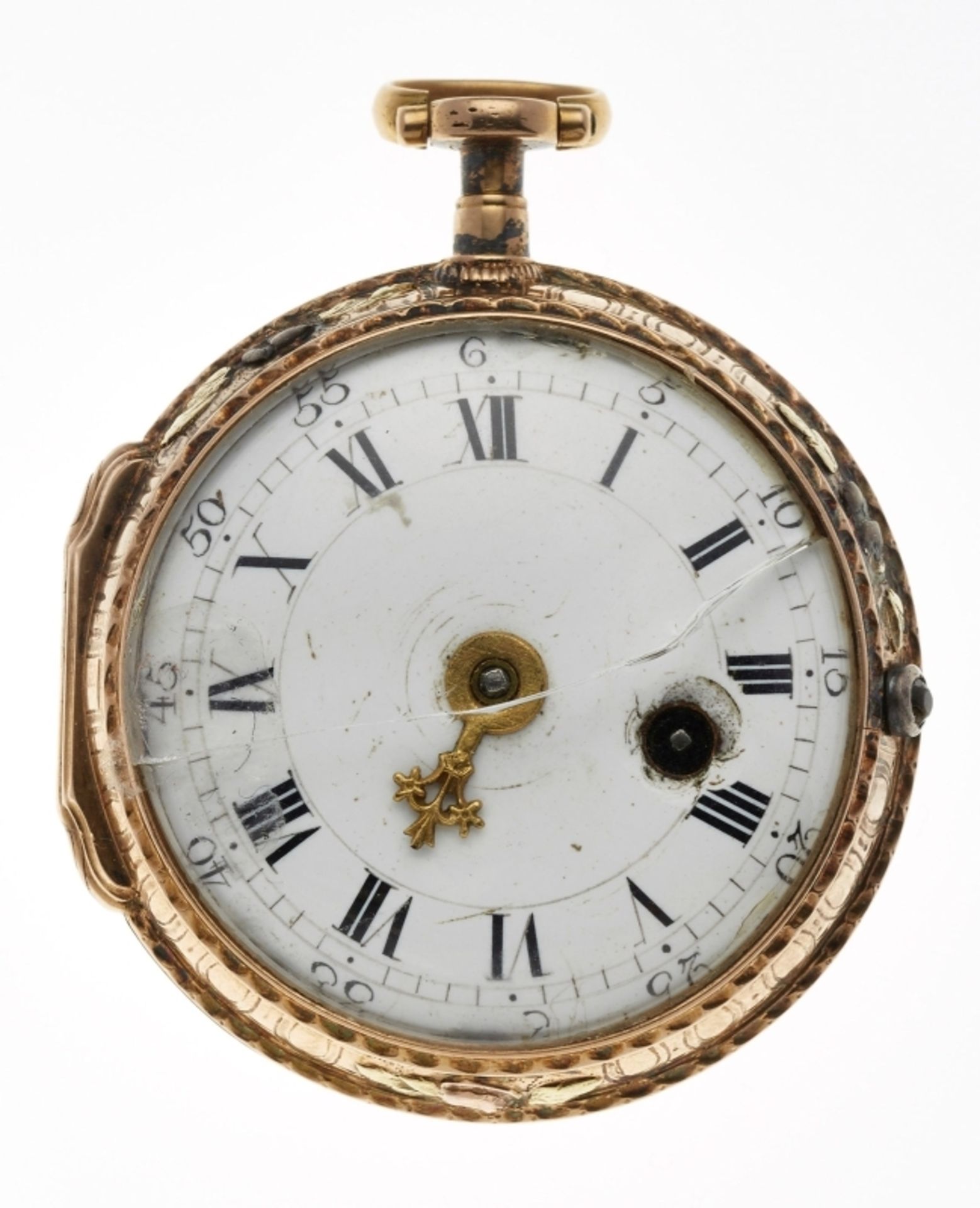 Kl. Spindeltaschenuhr Mufson Paris wohl um 1800