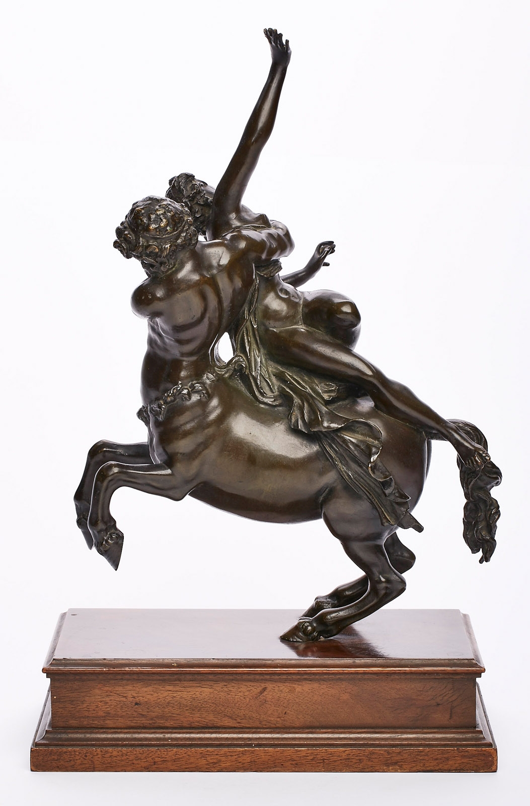 Bronze nach Renaissance-Vorbild: "Nessus raubt Deianeira", Italien um 1860. - Image 3 of 3