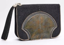 Gr. Clutch, Art Déco, wohl Österreich-Ungarn um 1930.