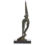 Bronze Pierre Le Faguays: Ikarus, Art Deco, Frankreich um 1930.