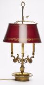 Gr. Bouillotte-Lampe, Empire-Stil, 20. Jh.