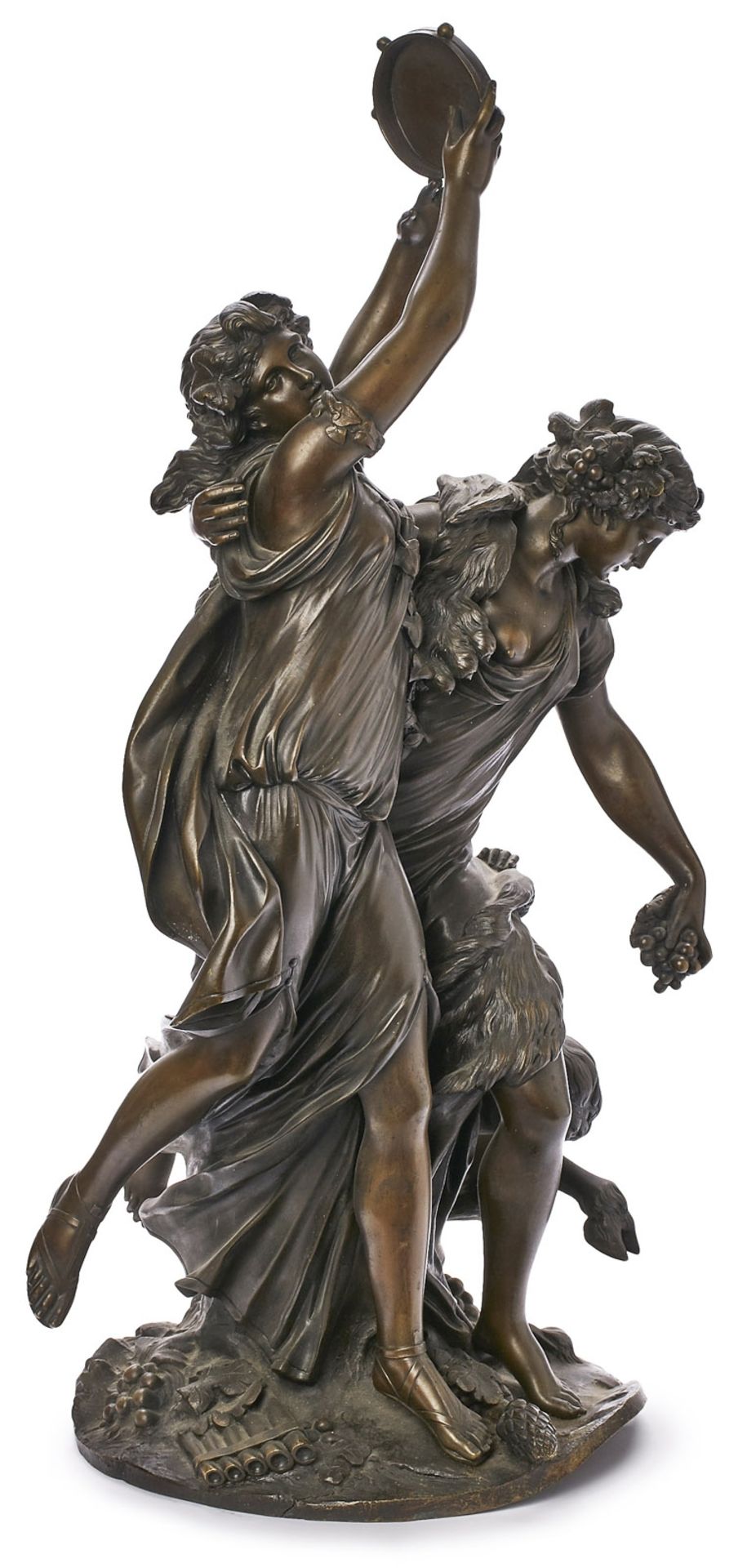 Bronzefigur nach Clodion - Bild 4 aus 5