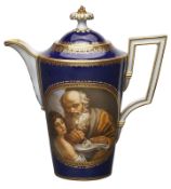 Kl. Kaffeekanne, Meissen Marcolini (1774-1813).